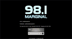 Desktop Screenshot of marginal.fm